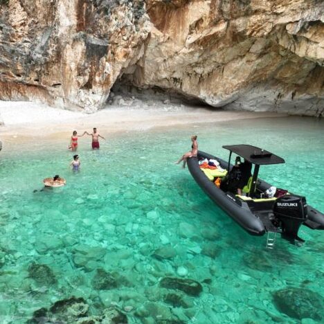 Dafina Bay & Haxhi Ali Cave Small Group Guided Tour